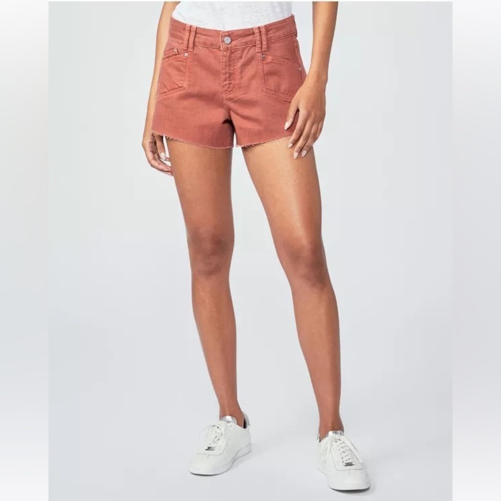RARE. PAIGE NWT Maisley Short in Vintage Muted Clay—27